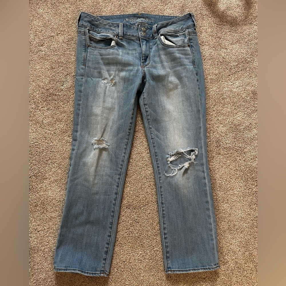 American Eagle Artist Crop Stretch Jean